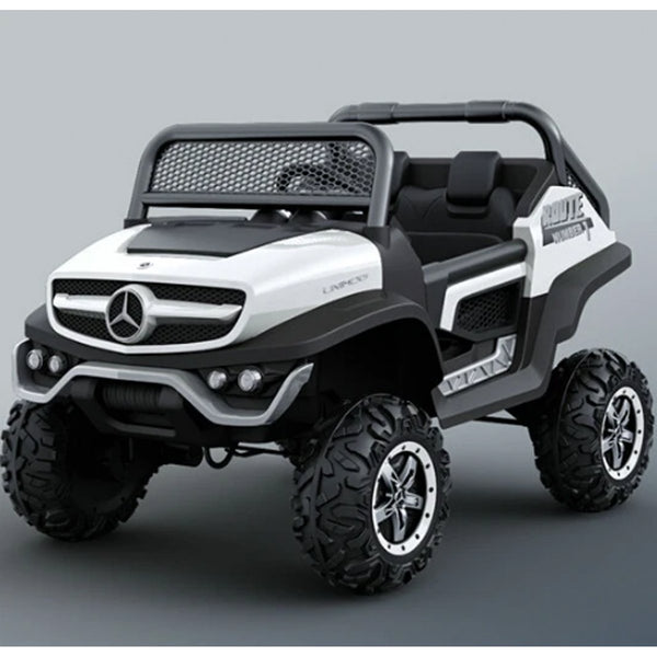 Kids Ride on Jeep with 12V Rechargeable Battery, Music, Lights and Remote Control (1600) - Nesh Kids Store