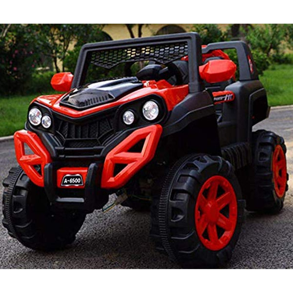 Kids Ride on Jeep with 12V Rechargeable Battery, Music, Lights and Remote Control - Nesh Kids Store