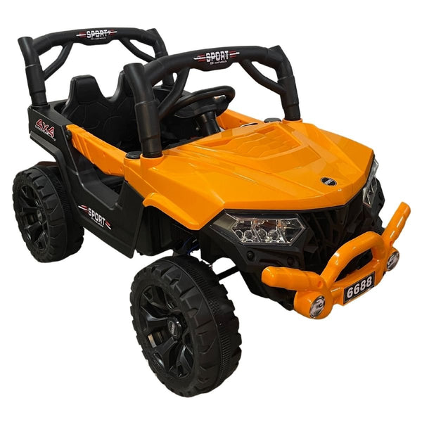 Kids Ride on Jeep with 12V Rechargeable Battery, Music, Lights and Remote Control (6688) - Nesh Kids Store