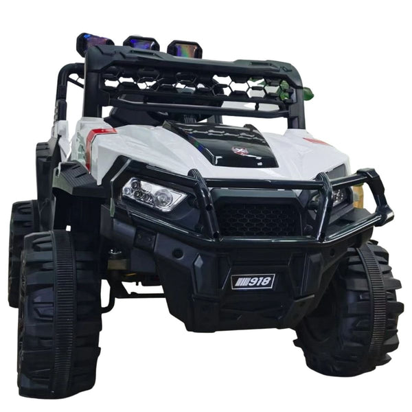 Kids Ride on Jeep with 12V Rechargeable Battery, Music, Lights and Remote Control (918) - Nesh Kids Store