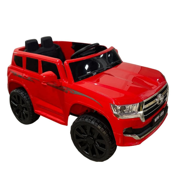 Kids Toyota Ride on Jeep with 12V Rechargeable Battery, Music, Lights and Remote Control (WN-189) - Nesh Kids Store