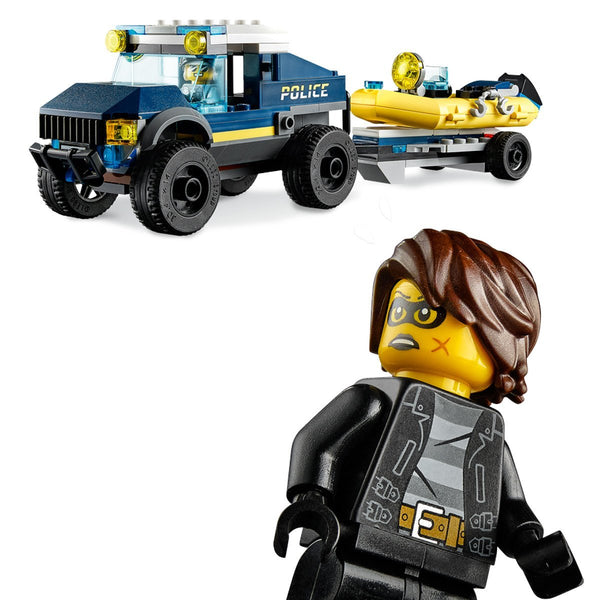 LEGO City Police Boat Transport (60272) - Nesh Kids Store