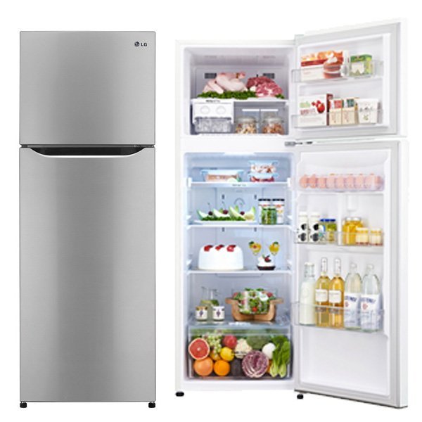 LG Double Door 258 LTR Smart Inverter Refrigerator (GL-B272) - Nesh Kids Store