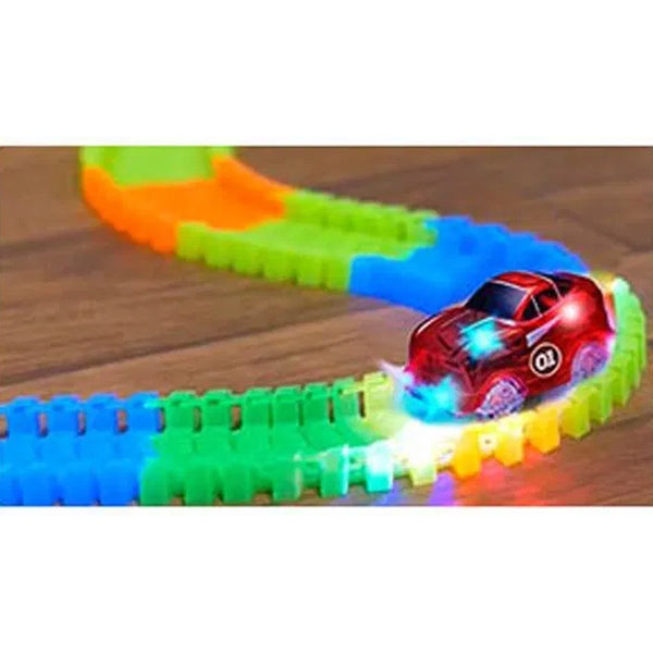 Magic Track (220Pcs) With One Toy Car - Nesh Kids Store