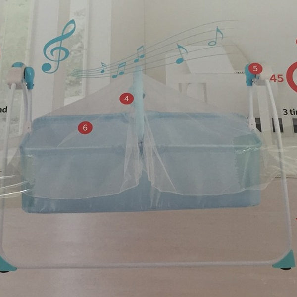 Multifunctional Portable Baby Swing Bed & Cradle - Nesh Kids Store