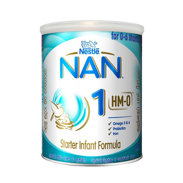 Nestle NAN 1 HMO Starter Infant Formula with Iron – Birth to 6 months, 400g Tin - Nesh Kids Store