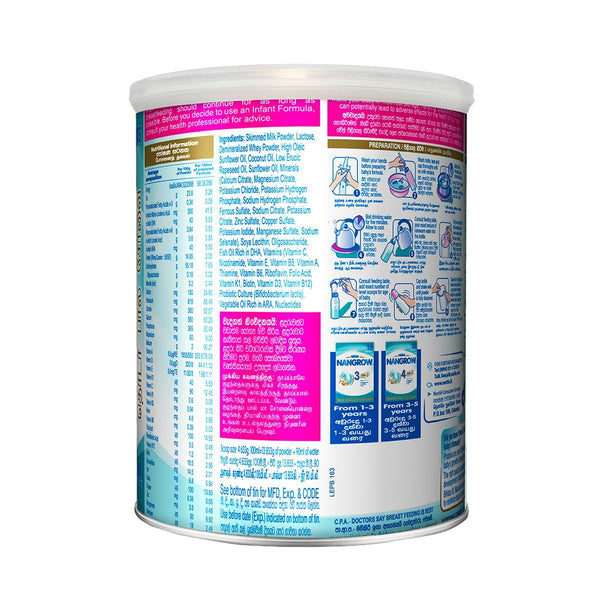 Nestle NAN 2 HMO Follow Up Formula with Iron -6-12 Months, 400g Tin - Nesh Kids Store