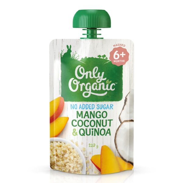 Only Organic Mango Coconut & Quinoa - 6 Months + - Nesh Kids Store