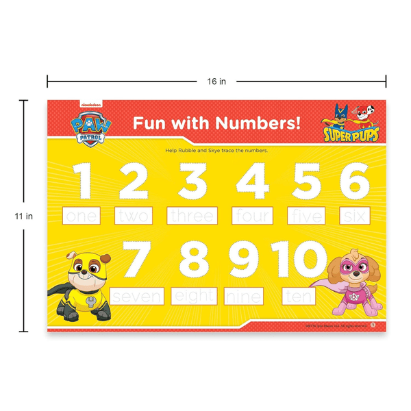 Paw Patrol - Super Pup Heroes off Duty! Fun Learning Set - Nesh Kids Store