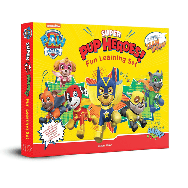 Paw Patrol - Super Pup Heroes off Duty! Fun Learning Set - Nesh Kids Store