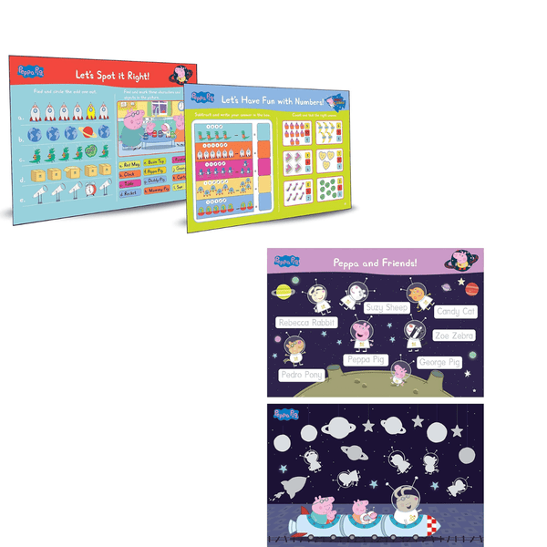 Peppa Pig - Peppa In Space : Fun Learning Set - Nesh Kids Store