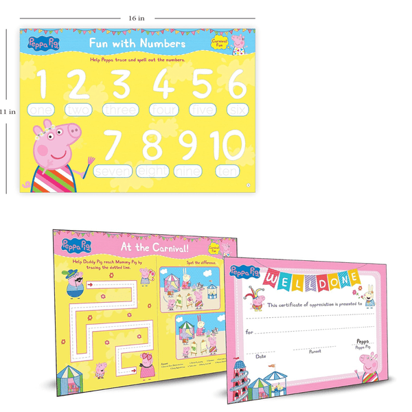 Peppa Pig - Peppa Loves Carnival : Fun Learning Set - Nesh Kids Store