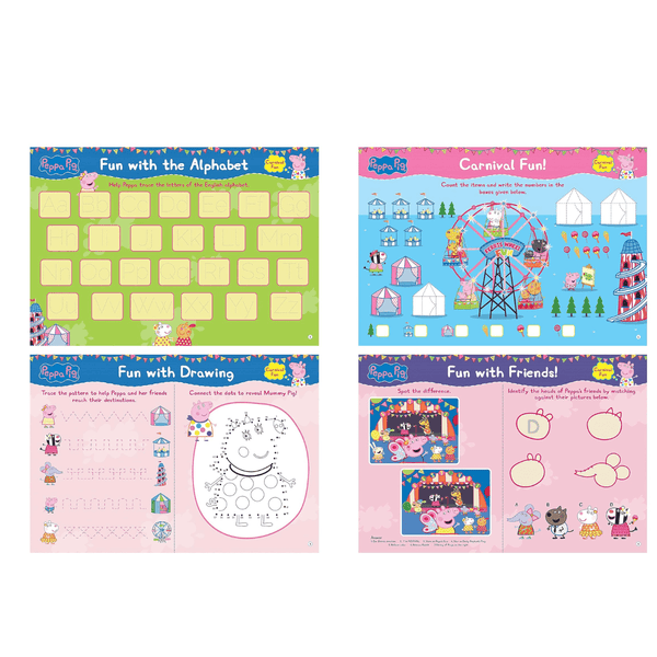 Peppa Pig - Peppa Loves Carnival : Fun Learning Set - Nesh Kids Store