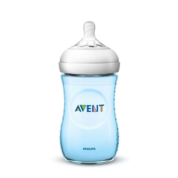 Philips Avent Natural Baby Bottle - 260ML Blue (SCF695/13) - Nesh Kids Store