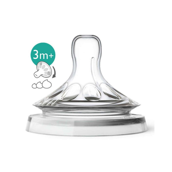 Philips Avent Natural Teat - 3M+ Variable Flow (Twin Pack) - Nesh Kids Store