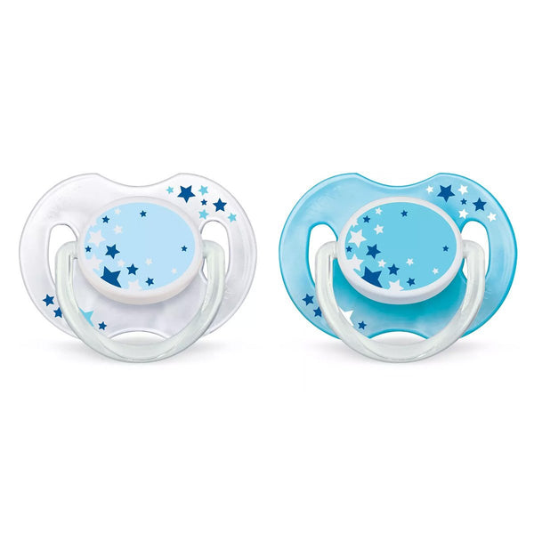 Philips Avent Night Time Soother 0-6 months (Twin Pack) - Nesh Kids Store