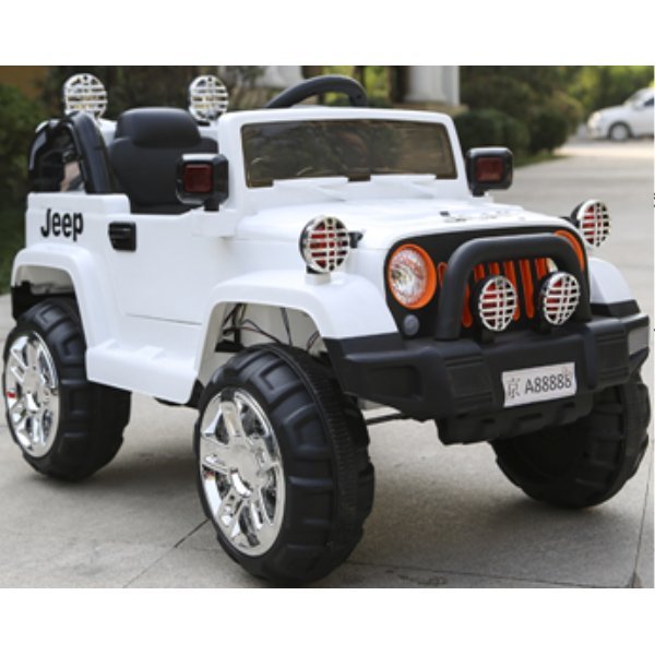 Rechargeable Motor Car (with Remote & Swing) - JEEP Look-a-like - Nesh Kids Store