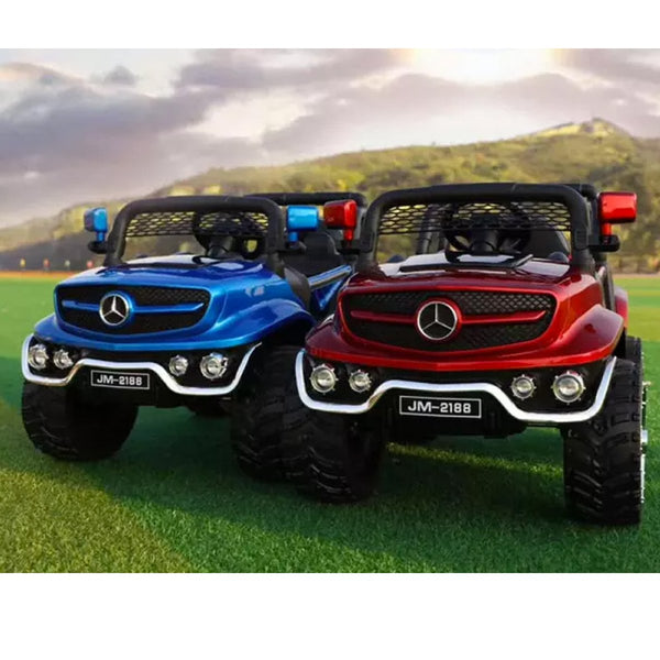 Rechargeable Motor Jeep (with Remote) - Mercedes Benz - Nesh Kids Store