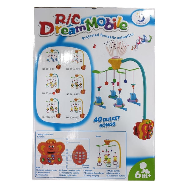 Remote Controlled Cot Mobile - Nesh Kids Store