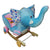 Rocking Elephant with Wheels - Nesh Kids Store