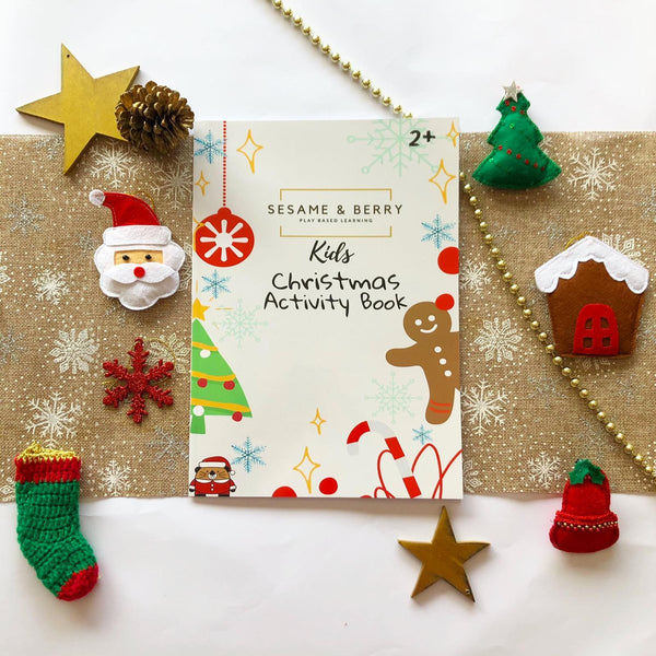 Sesame & Berry Kids Christmas Activity Book - Nesh Kids Store