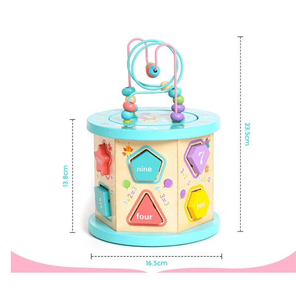 Six side Intelligence Box Beads (3+ Years) - Nesh Kids Store