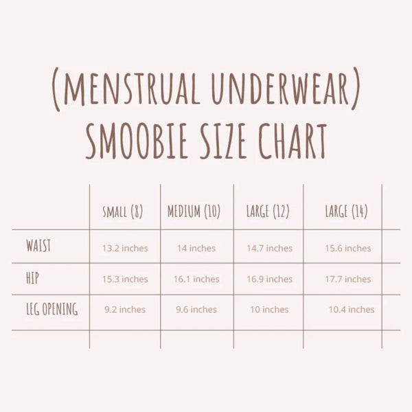SMOOBIE Menstrual Underwear - Nesh Kids Store