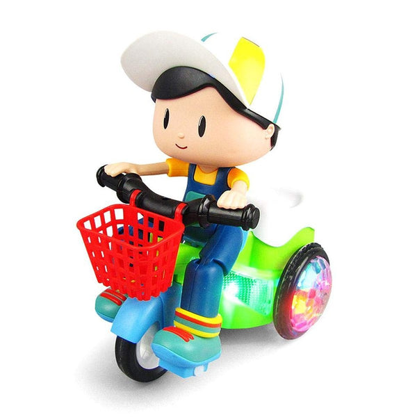 Stunt Tricycle Bump and Go Toy - Nesh Kids Store