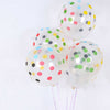 Transparent Polka Balloons for Theme Party Decoration (100 Pack) - Nesh Kids Store