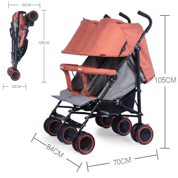 Twin Baby Stroller - Nesh Kids Store