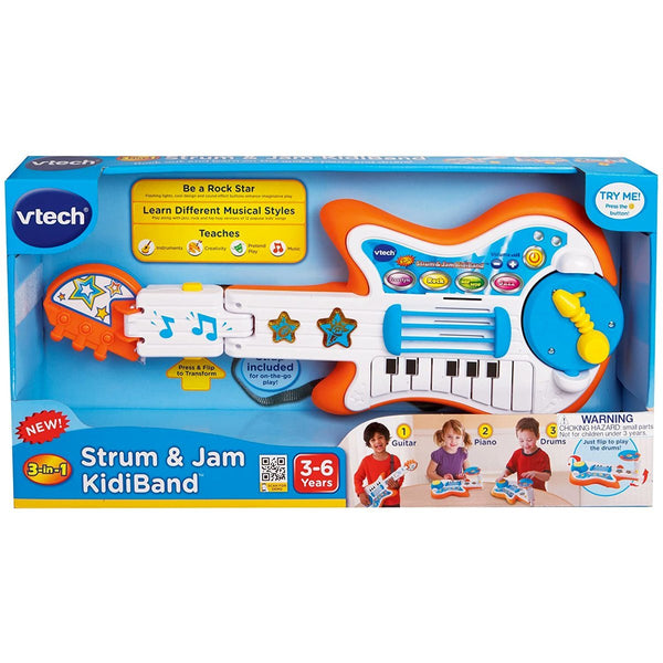 VTech Strum and Jam Kidi Musical Guitar Band - Nesh Kids Store