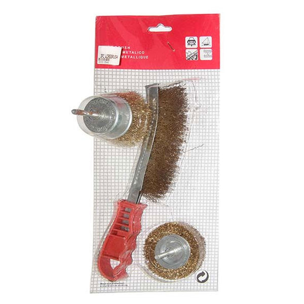 Wire Brush (3Pc Set) - Nesh Kids Store