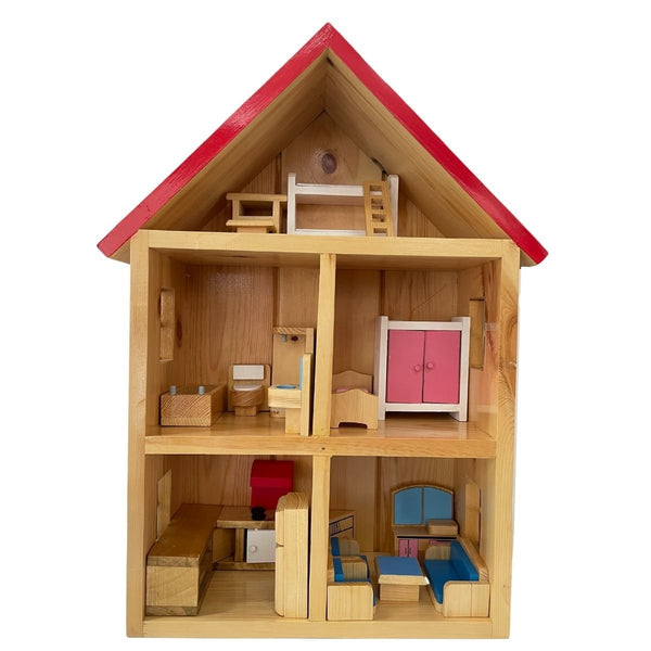 Wooden Doll House - Nesh Kids Store