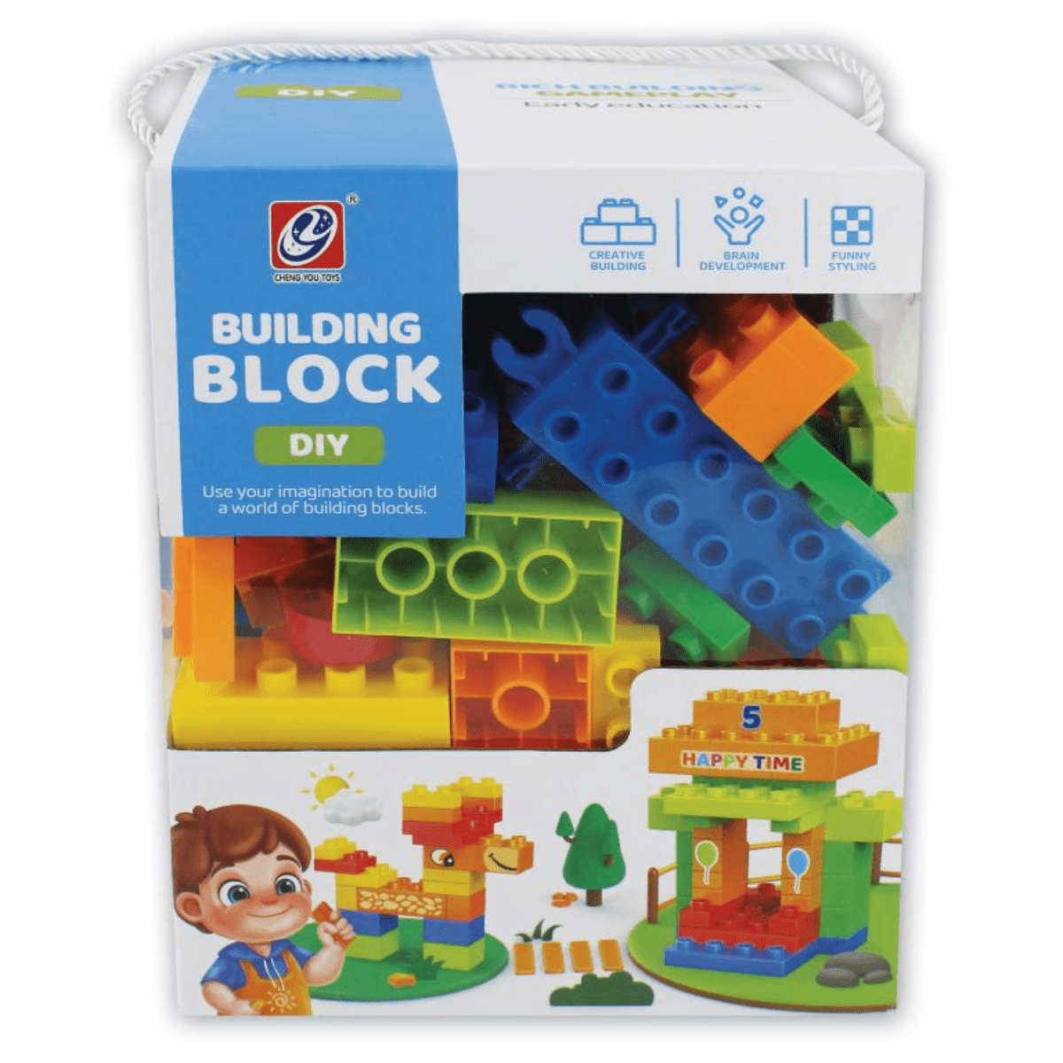 100 Pcs Building Blocks Pack - Nesh Kids Store | Sri Lanka