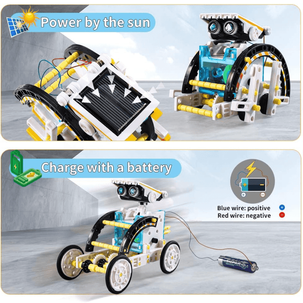 12 - in - 1 Solar Robot Kit (8+ year) - Nesh Kids Store