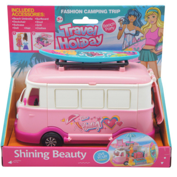 Holiday Camper Van 3+ Playset