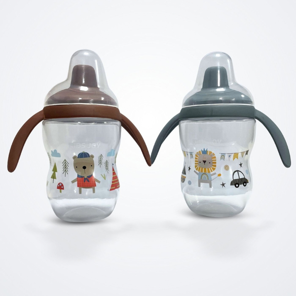 Kids Joy Hard Spout Cup - Brown