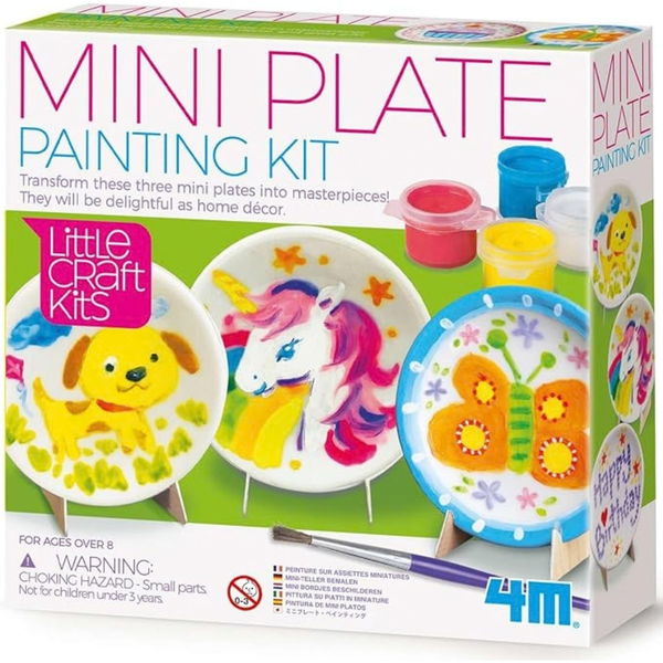 Little Craft / Mini Plates Painting Kit