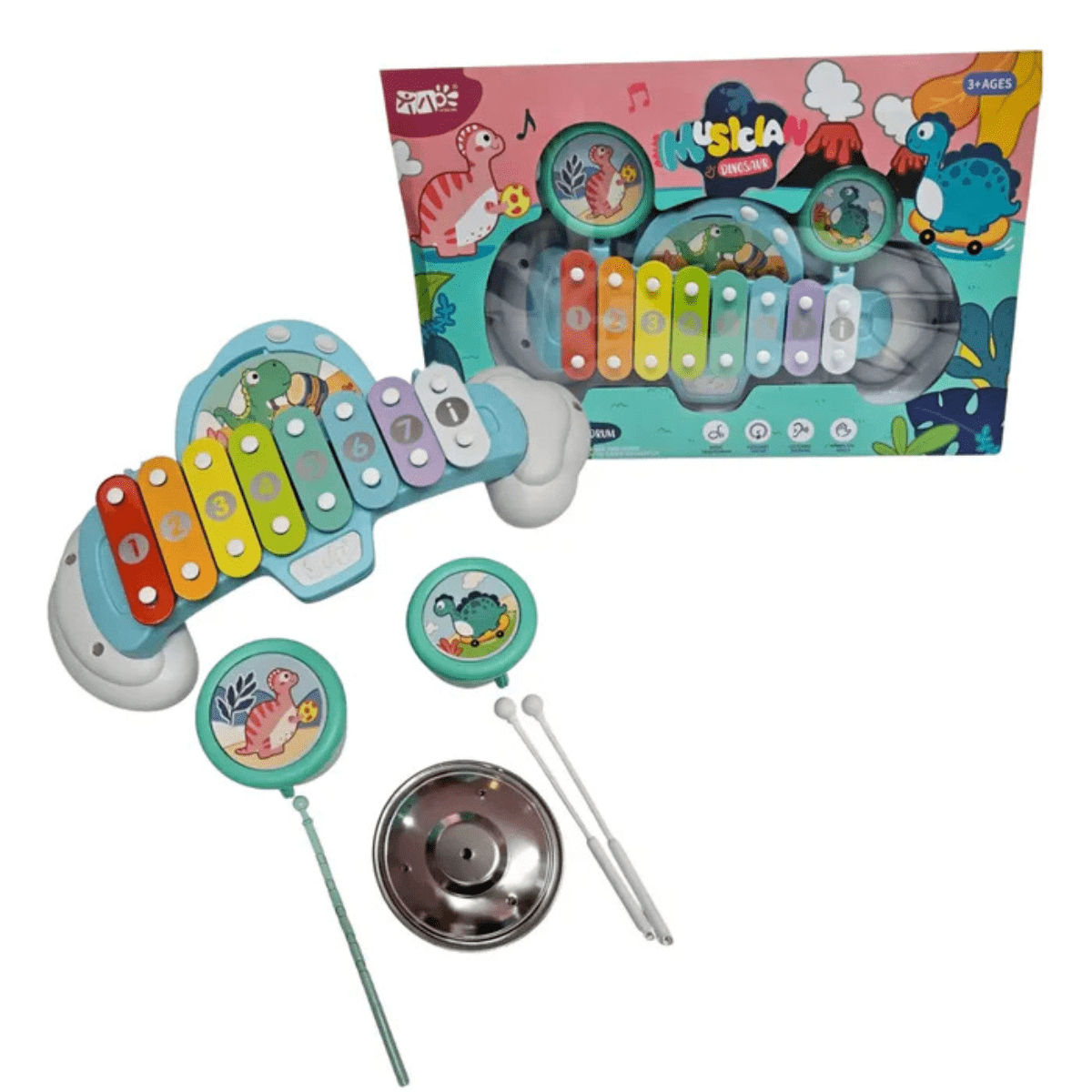2-in-1 Children’s Music Set 3+ - Nesh Kids Store | Sri Lanka