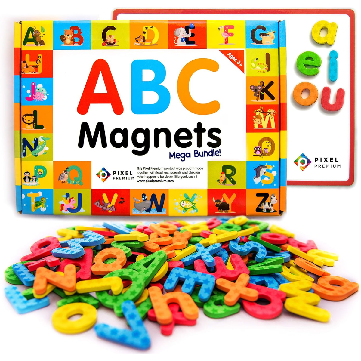 253 Foam Letters & Number with White Board 3+ - Nesh Kids Store | Sri Lanka
