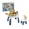6-in-1 Block Table Set with Chair & 109 Blocks (3+)