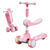 Adjustable Kids Scooter with Seat – Model 2486
