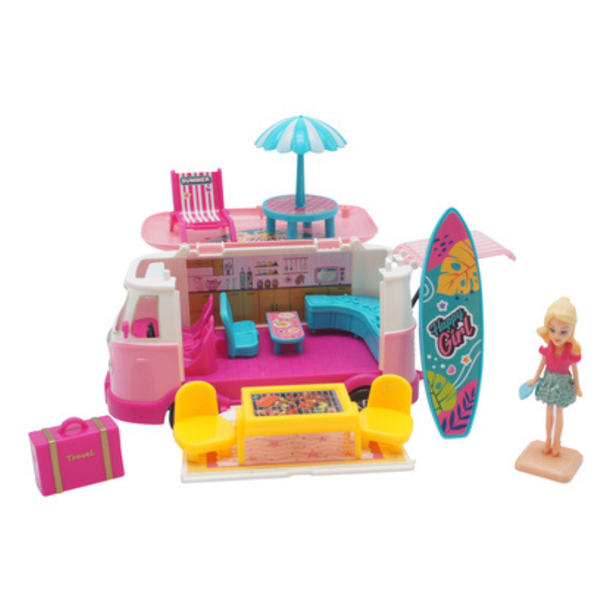 Holiday Camper Van 3+ Playset