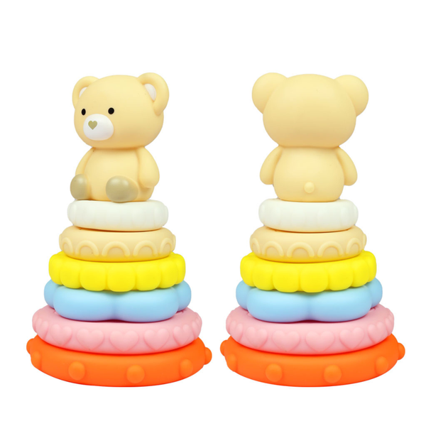 Animal-Shaped Stacking Tower Toy