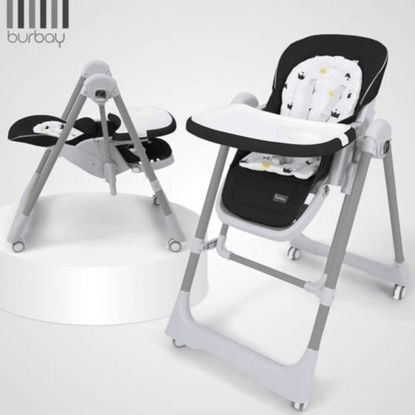 2‑in‑1 Burbay High Chair with swing (AG8066) - Nesh Kids Store