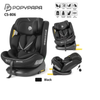 PopyPapa CS-806 – 360° Rotating ISOFIX Baby & Child Car Seat