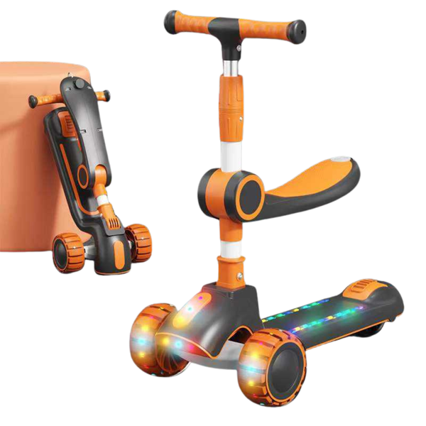 Adjustable Kids Scooter with Seat – Model 2486
