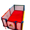 6 Panel Rectangle Playpen with Granny Gate (Poco Casa) + Mattress - Nesh Kids Store