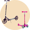 Best Price Kids Kick Scooters with Lights & Music in Sri Lanka