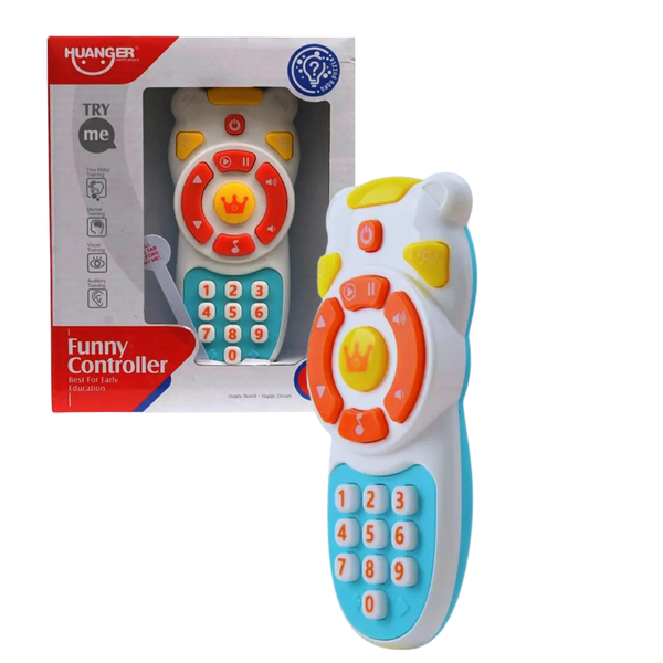 Huanger Baby Remote Control Toy – Fun Learning for Toddlers (HE0529)